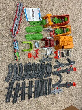 Thomas & Percy Cargo Race Train Set - Not Complete